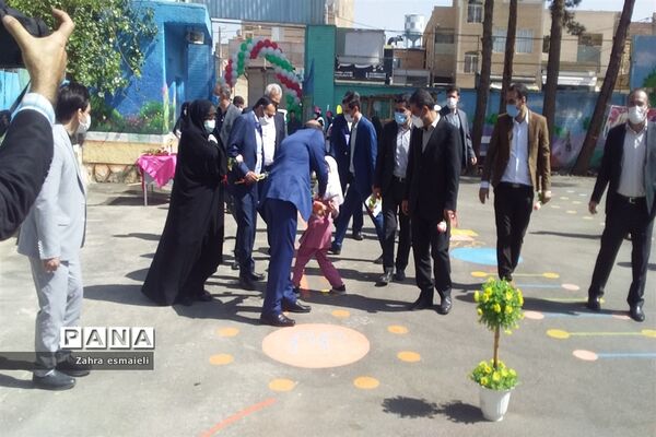 آیین افتتاحیه مدرسه پویا نجمه و سمیه در شهرستان قرچک