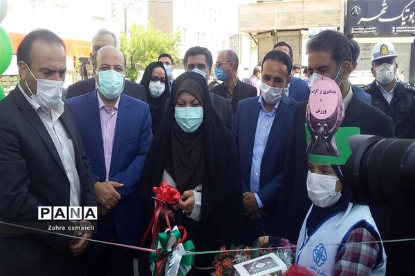 آیین افتتاحیه مدرسه پویا نجمه و سمیه در شهرستان قرچک