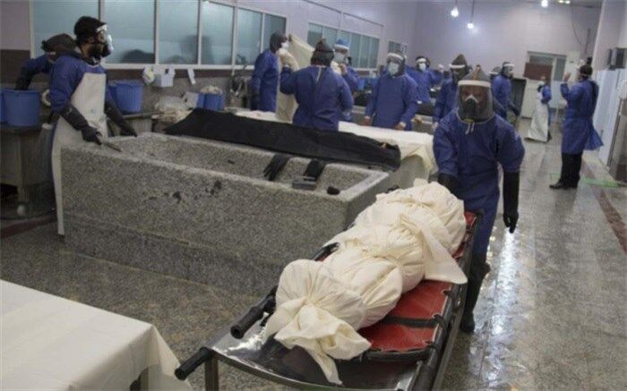 پیک چهارم کرونا در بهشت زهرا قیامت به پا کرده است