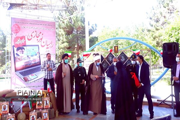 برگزاری مراسم نمادین راهیان نور در شهرستان قرچک