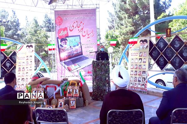 برگزاری مراسم نمادین راهیان نور در شهرستان قرچک