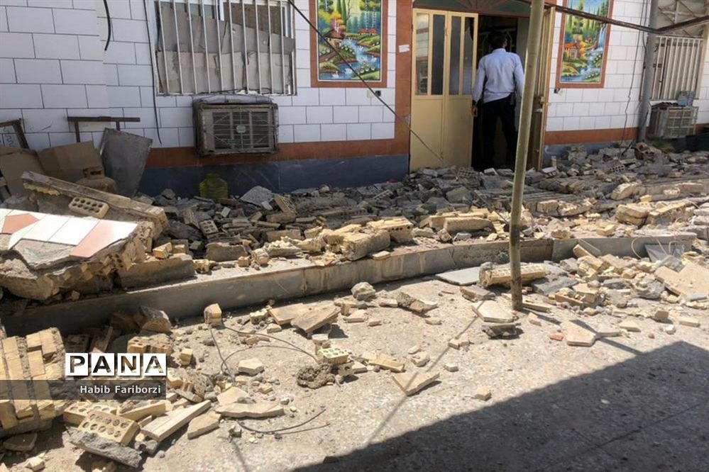 خسارات زلزله به شهرگناوه و روستاهای گماران، کمالی، فخرآوری بخش مرکزی شهرستان گناوه