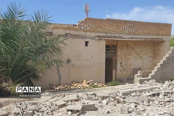 خسارات زلزله به شهرگناوه و روستاهای گماران، کمالی، فخرآوری بخش مرکزی شهرستان گناوه