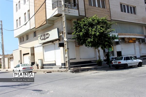 تعطیلی  بازار بوشهردر سایه تشدید محدودیت های کرونایی