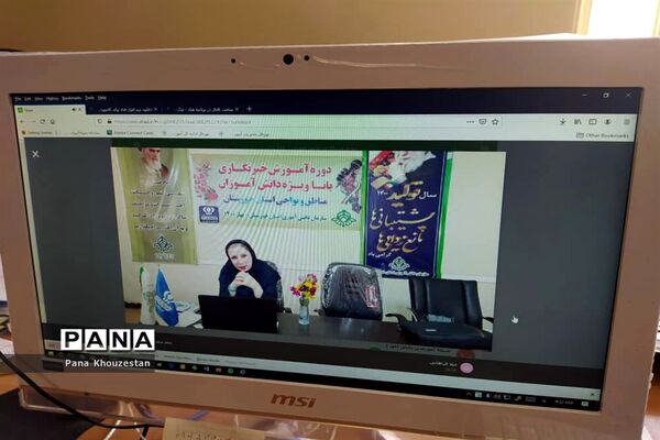 سومین روز دوره آموزش خبرنگاران  دختر پانا خوزستان