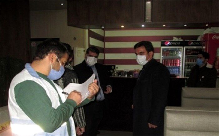 گشت شبانه تیم بازرسی شبکه بهداشت و درمان اسلامشهر