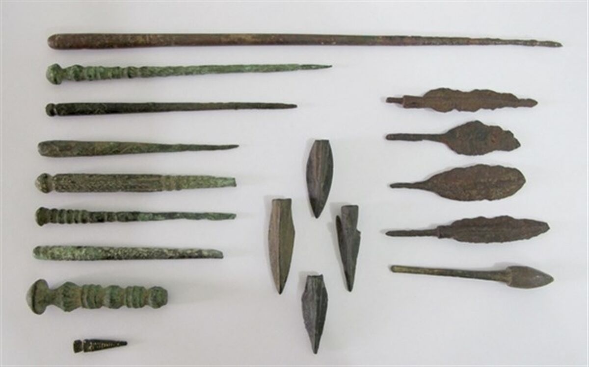 اشیاء هزاره اول قبل از میلاد در زنجان کشف شد