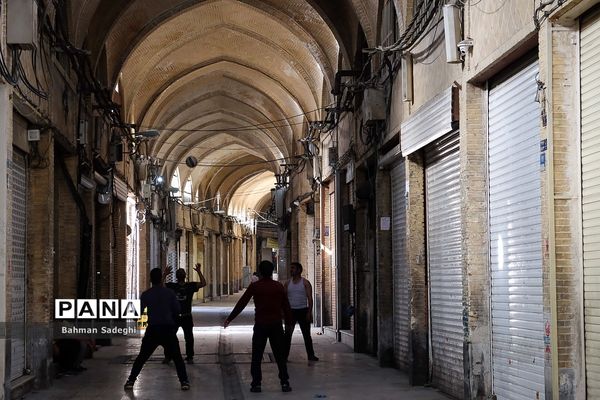 تمدید تعطیلی بازار بزرگ تهران