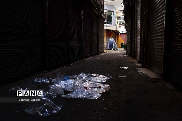 تمدید تعطیلی بازار بزرگ تهران