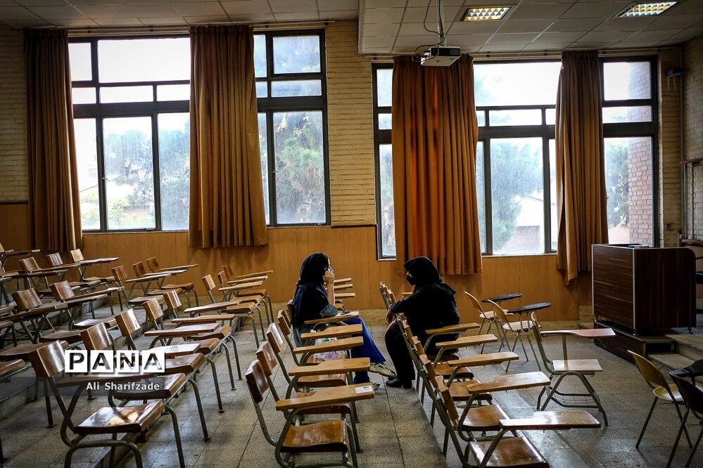 دقایقی  پیش از کنکور