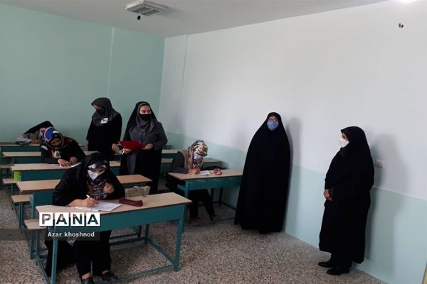 بازدید از حوزه‌های امتحانی سوادآموزی ملارد