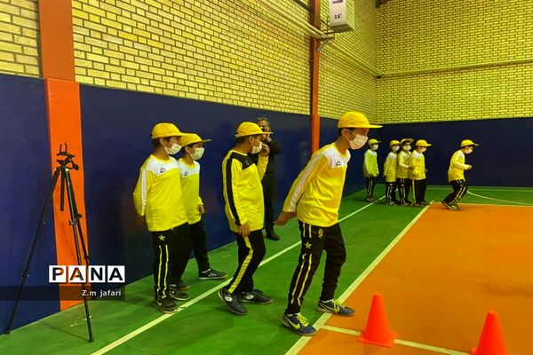 بهره‌برداری از سالن ورزشی آموزشگاه آیت‌الله خامنه‌ای شهرستان پیشوا