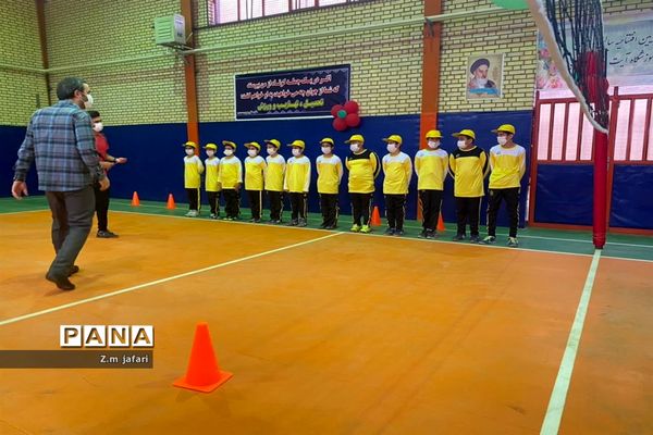 بهره‌برداری از سالن ورزشی آموزشگاه آیت‌الله خامنه‌ای شهرستان پیشوا