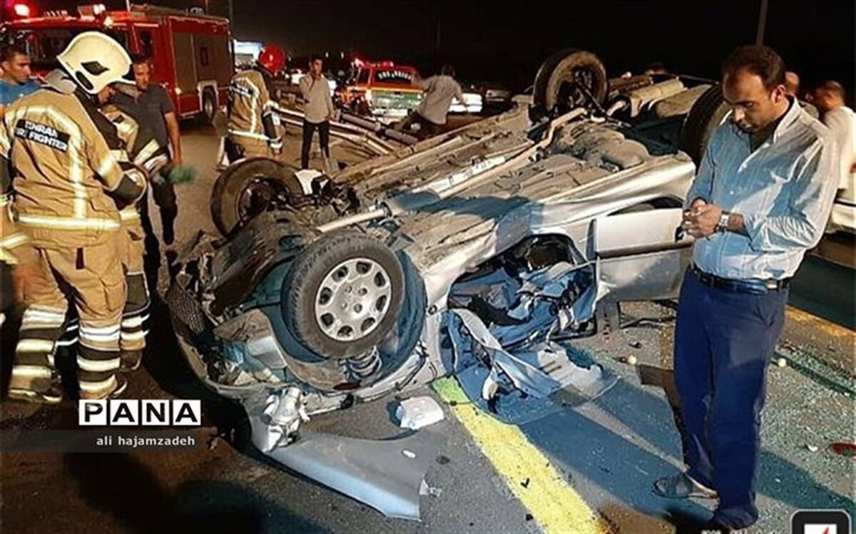 4 کشته و 14مصدوم در حادثه تصادف حسن آباد فشافویه