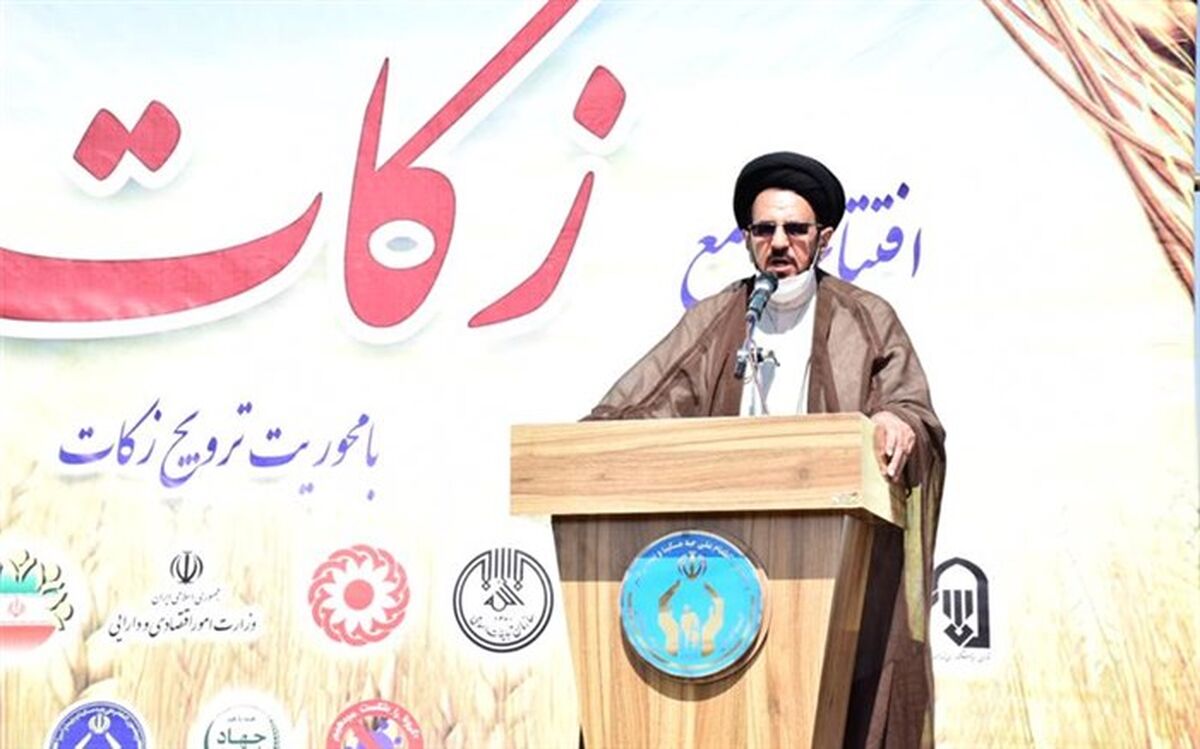 آیین افتتاح جمع آوری زکات گندم در آذربایجان شرقی
