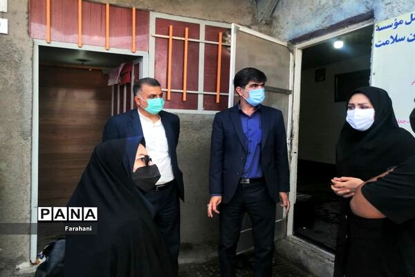 بازدید معاون سیاسی، انتظامی فرمانداری ورامین از کمپ ماده ۱۵سفیران سلامت