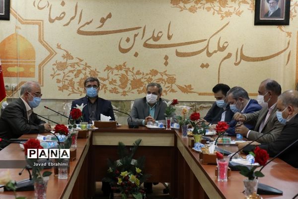 آیین کلنگ زنی سالن اجتماعات 1000 نفره اردوگاه فرهنگی تربیتی ثامن الحجج مشهد