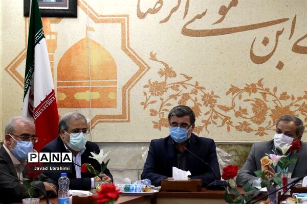 آیین کلنگ زنی سالن اجتماعات 1000 نفره اردوگاه فرهنگی تربیتی ثامن الحجج مشهد