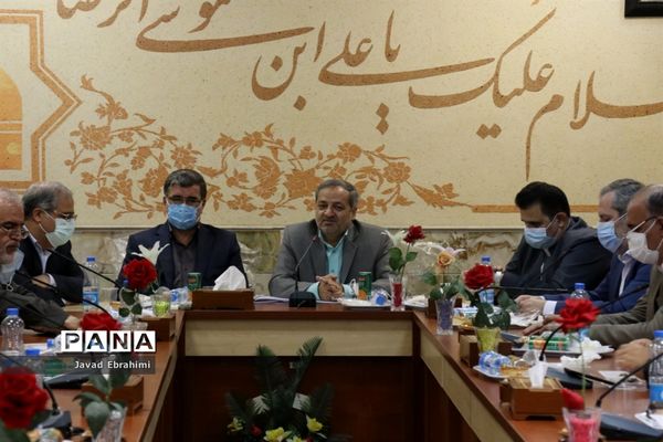 آیین کلنگ زنی سالن اجتماعات 1000 نفره اردوگاه فرهنگی تربیتی ثامن الحجج مشهد