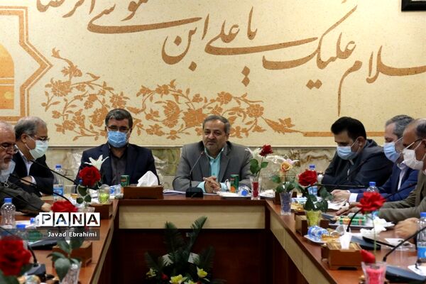 آیین کلنگ زنی سالن اجتماعات 1000 نفره اردوگاه فرهنگی تربیتی ثامن الحجج مشهد