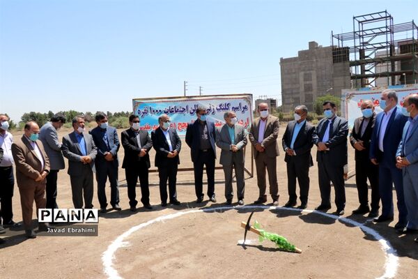 آیین کلنگ زنی سالن اجتماعات 1000 نفره اردوگاه فرهنگی تربیتی ثامن الحجج مشهد
