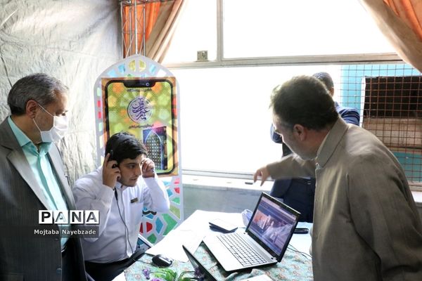 بازدید معاون پرورشی و فرهنگی  وزارت آموزش و پرورش از روند اجرایی مسابقات قرآن عترت و نماز  فرهنگیان کشور در مشهد