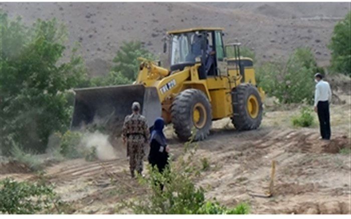 ۵ هکتار زمین دولتی در محدوده و حریم شهر‌های کهگیلویه و بویراحمد رفع تصرف شد