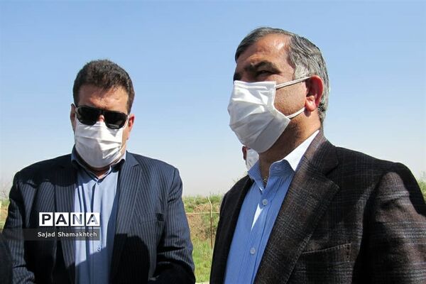 بازدید معاون توسعه روستایی و مناطق محروم رییس جمهوری از روستاهای دغاغله و بامدژ اهواز
