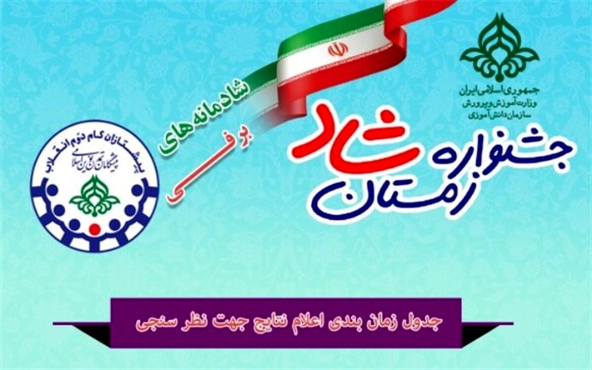 نتایج جشنواره‌های کشوری زمستان شاد اعلام شد