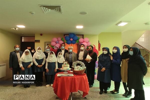 افتتاح کتابخانه در دبستان مهندس بابایی فلاورجان