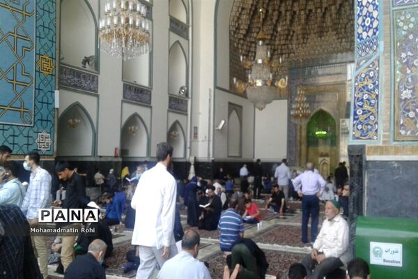 حال و هوای حرم مطهر رضوی در روز زیارتی  امام رضا علیه السلام