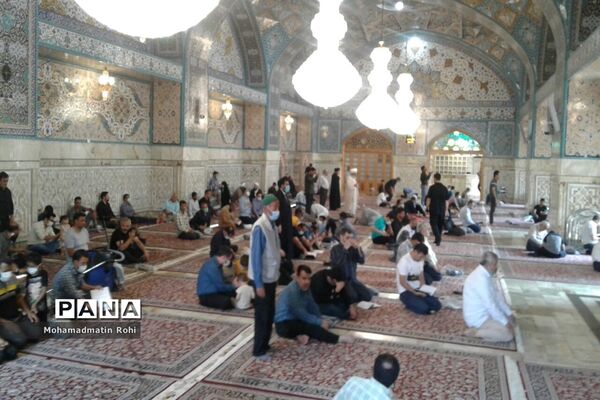 حال و هوای حرم مطهر رضوی در روز زیارتی  امام رضا علیه السلام