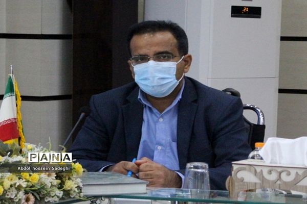 جلسه ویدئو کنفرانس حوزه معاونت پرورشی و فرهنگی اداره کل آموزش و پرورش استان بوشهر
