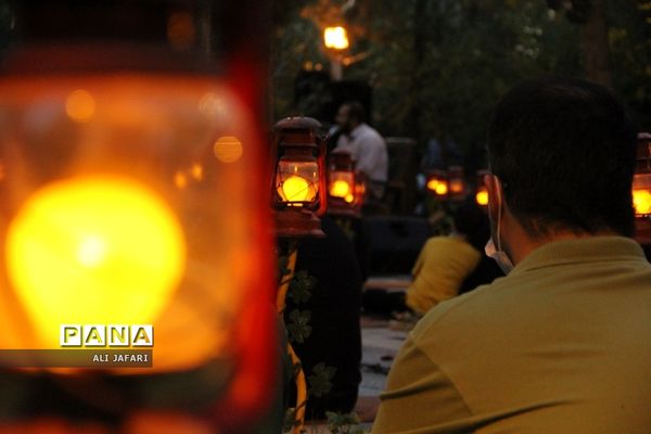 مراسم معنوی مناجات‌خوانی در گلزار شهدا بهشت زهرا‌(س)