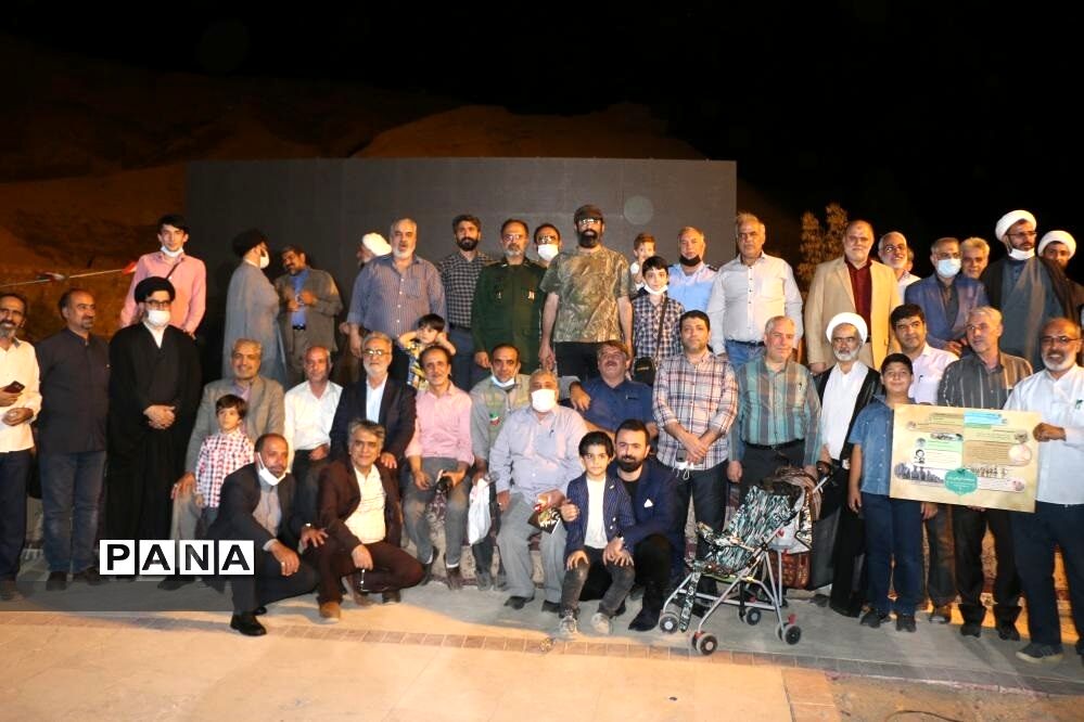 رونمایی از یادمان «شیار آب زیادی» در قم