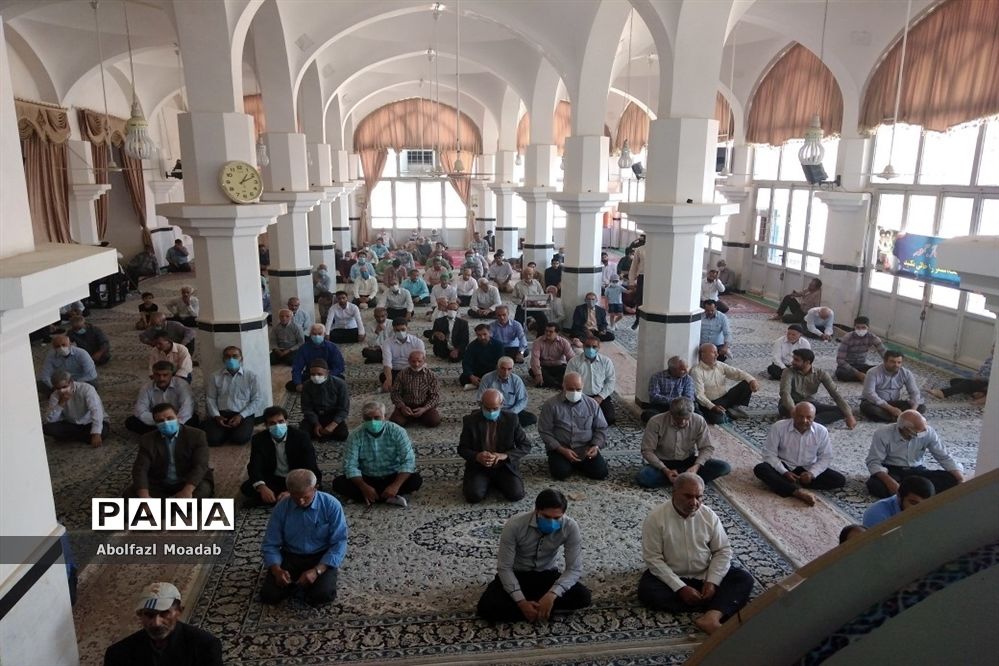 برگزاری نماز جمعه در محل مسجد جامع شهرستان خلیل آباد