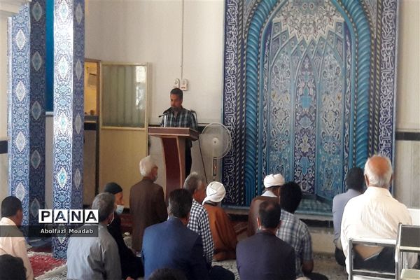 برگزاری نماز جمعه در محل مسجد جامع شهرستان خلیل آباد