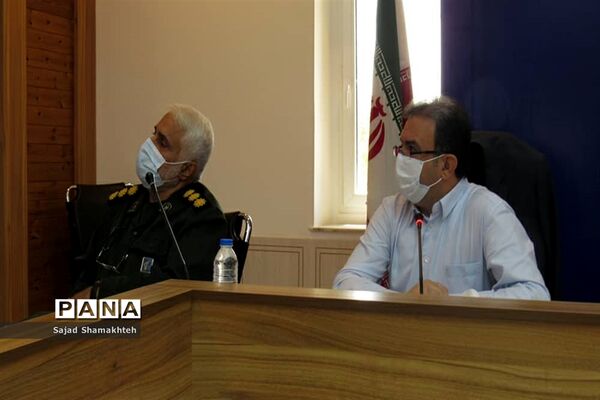 نشست ستاد مقابله با کرونا استان خوزستان