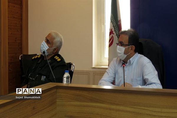 نشست ستاد مقابله با کرونا استان خوزستان