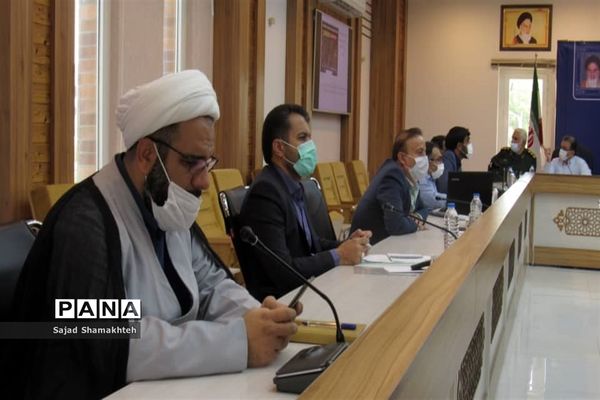 نشست ستاد مقابله با کرونا استان خوزستان