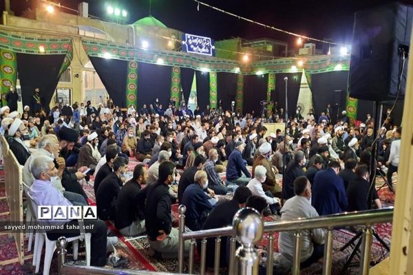 مراسم عزاداری سالروز شهادت امام محمد تقی(ع) در چهل اختران قم