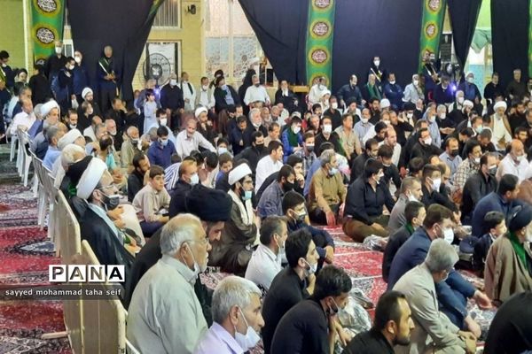 مراسم عزاداری سالروز شهادت امام محمد تقی(ع) در چهل اختران قم