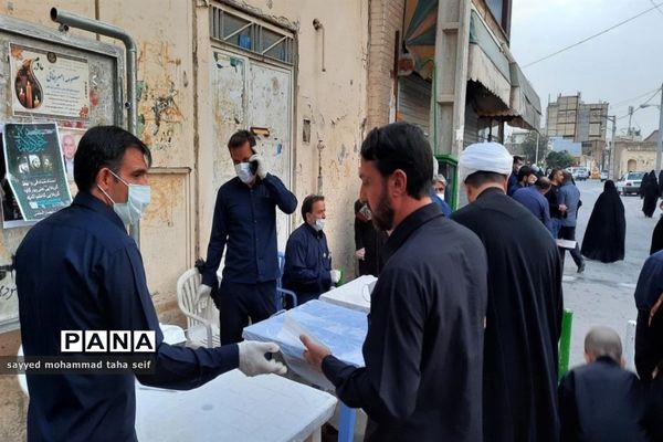 مراسم عزاداری سالروز شهادت امام محمد تقی(ع) در چهل اختران قم