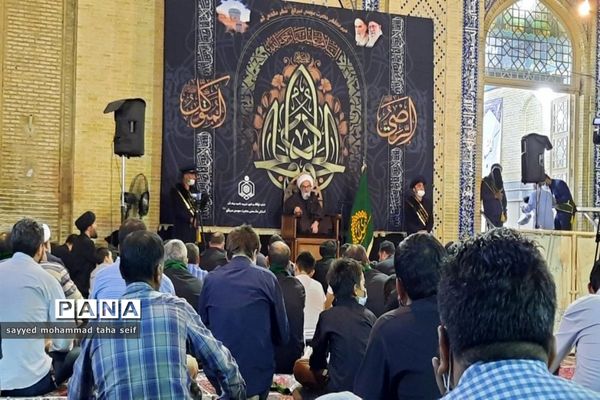 مراسم عزاداری سالروز شهادت امام محمد تقی(ع) در چهل اختران قم