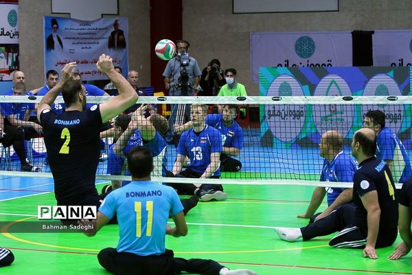 دیدار دوستانه والیبال نشسته ایران و روسیه