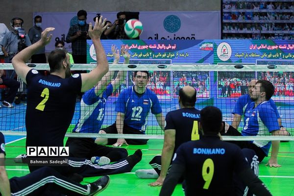 دیدار دوستانه والیبال نشسته ایران و روسیه