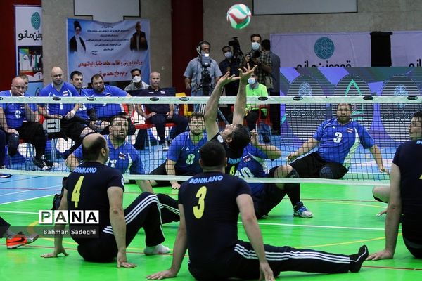 دیدار دوستانه والیبال نشسته ایران و روسیه