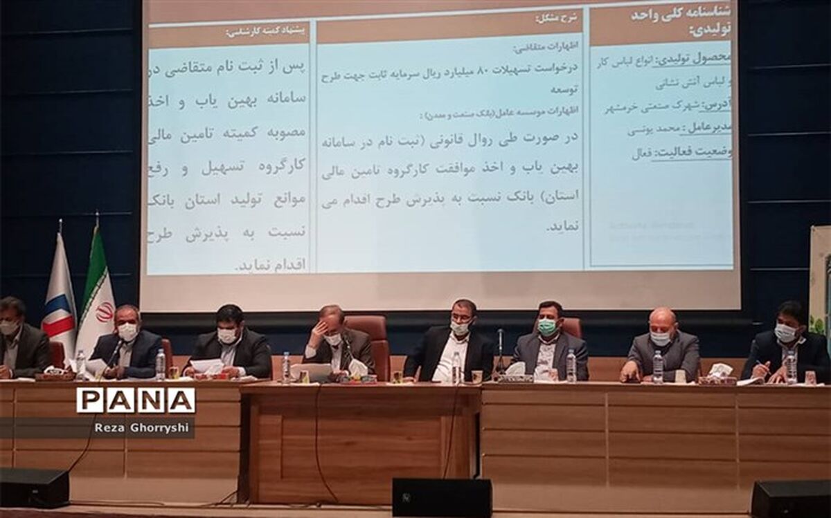 بررسی مشکلات بخش تولید و سرمایه‌گذاری در آبادان و خرمشهر