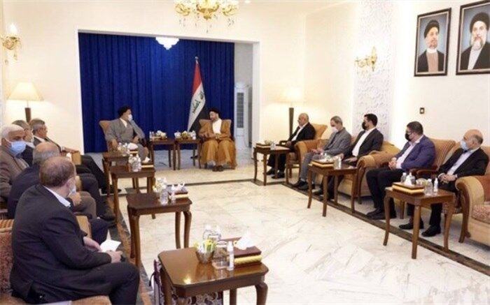 تاکید بر اجرایی کردن توافقات عراق و ایران در دیدار حکیم و علوی