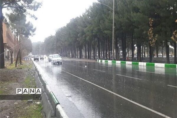 بارش باران شدید  تابستانی  در کاشمر